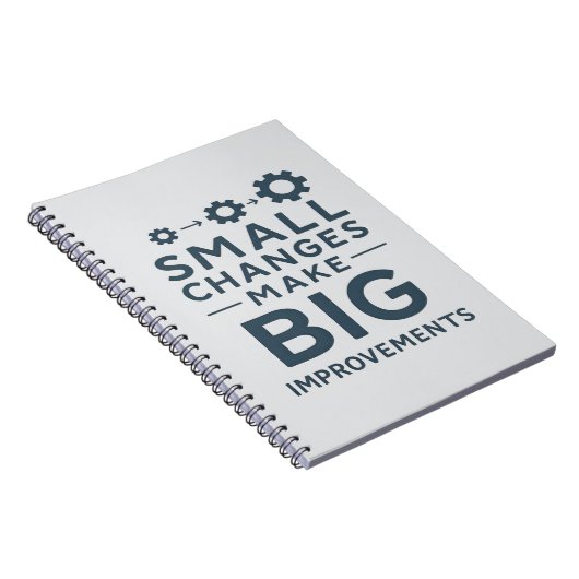 Small Changes Make Big Improvements Kaizen culture ノートブック (右側)