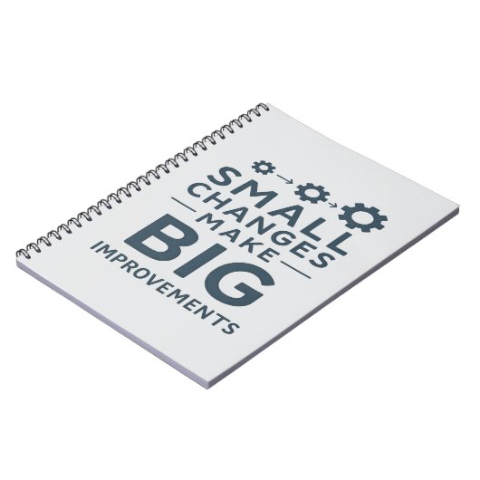 Small Changes Make Big Improvements Kaizen culture ノートブック (左側)