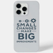 Small Changes Make Big Improvements Kaizen culture Case-Mate iPhoneケース (裏面)
