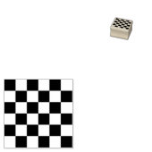 Small Check Pattern ラバースタンプ (押印)