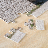 Small church on Marjan hill near Split - Croatia ジグソーパズル (側面)