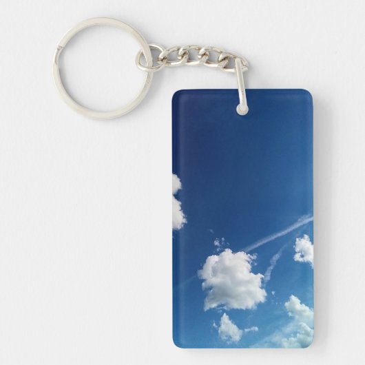 Small clouds, in the light キーホルダー (正面)