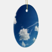 Small clouds, in the light セラミックオーナメント (右)