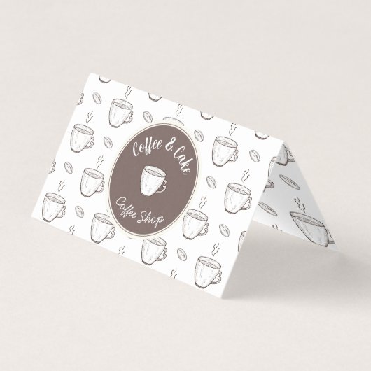 Small Coffee Shop Cottage Bag Topper (正面)