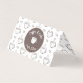 Small Coffee Shop Cottage Bag Topper (裏面)