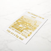 "Small Company Annual魚釣りトリップ"フラットフォイルカード 箔シーズンカード (回転した状態)