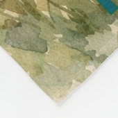 Small Corgi Customized Blanket フリースブランケット (角)