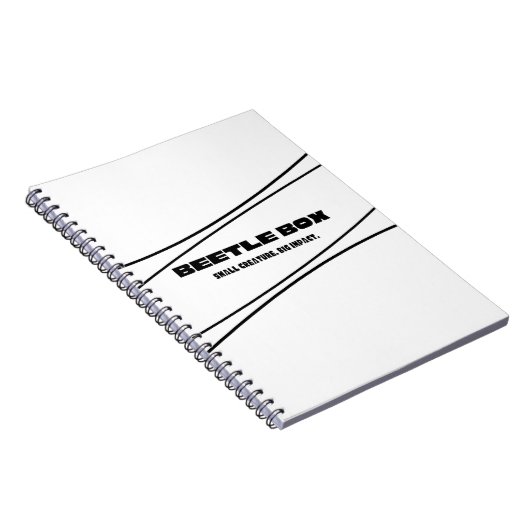 Small Creature. Big Impact Notebook ノートブック (右側)