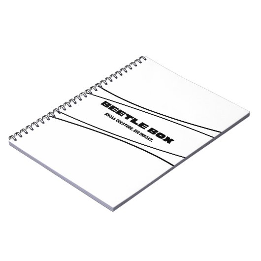 Small Creature. Big Impact Notebook ノートブック (左側)