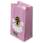 Small Daisy Bee Gift Bag スモールペーパーバッグ (裏面アングル)