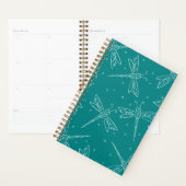 Small dragonfly themed planner - teal プランナー手帳 (ディスプレー)