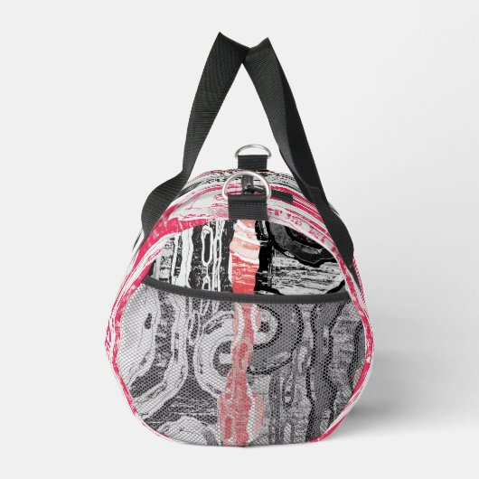 Small Duffel Bag – Abstract Land ダッフルバッグ (右)