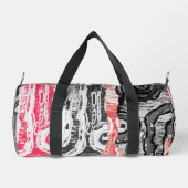 Small Duffel Bag – Abstract Land ダッフルバッグ (裏面)