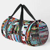 Small Duffel Bag – Collapse Reflection Abstract ダッフルバッグ (右コーナー)