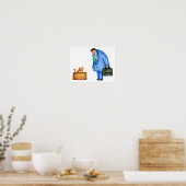 Small encounter on the way home.  ポスター (キッチン)