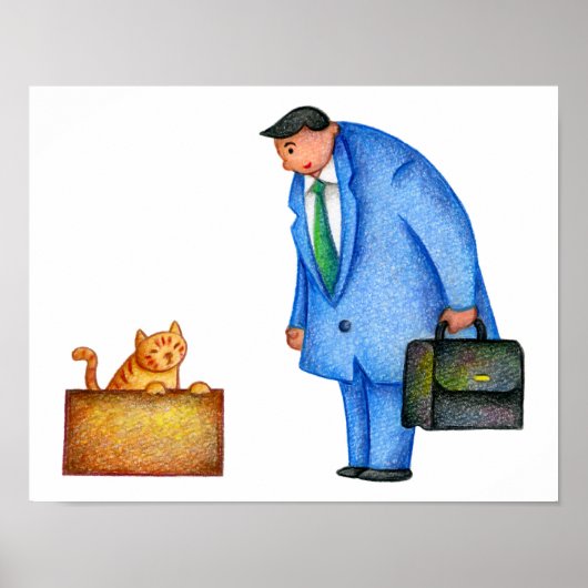 Small encounter on the way home.  ポスター (正面)