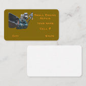 Small engine Business Card 名刺 (正面/裏面)