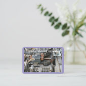Small Engine Repair Business Card 名刺 (スタンド正面)