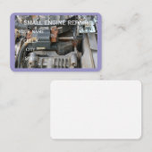 Small Engine Repair Business Card 名刺 (正面/裏面)