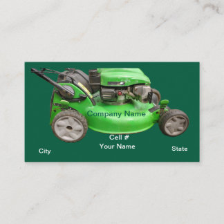 Small Engine Repair Service Business Card 名刺