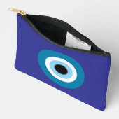 Small Evil Eye Zippered Bag アクセサリーポーチ (見開き)