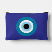 Small Evil Eye Zippered Bag アクセサリーポーチ (正面)