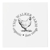 Small Farm Business Promotional Logo フォトキューブ (正面)