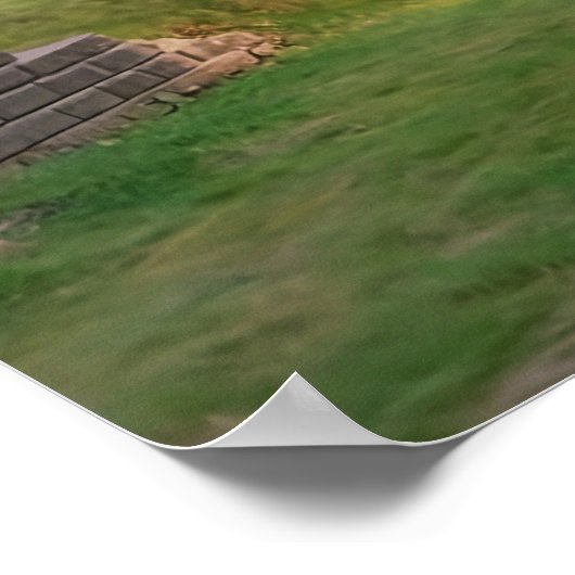 Small Farm in Germany ポスター (角)