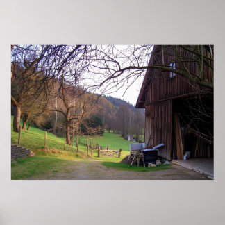 Small Farm in Germany ポスター