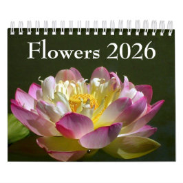Small Flowers 2026 Calendar カレンダー