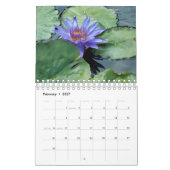 Small Flowers Calendar 2026 カレンダー (2月 2027)