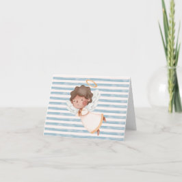 Small, Folded Thank You Card w/ Angel サンキューカード