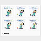 Small Fries HQケリーステッカーSq スクエアシール (シート)