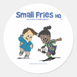 Small Fries HQ Danny and Delores Sticker Round ラウンドシール