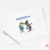 Small Fries HQ Danny and Delores Sticker Round ラウンドシール (封筒)