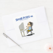 Small Fries HQ EdgarステッカーSq スクエアシール (封筒)