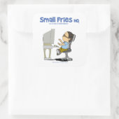 Small Fries HQ EdgarステッカーSq スクエアシール (バッグ)