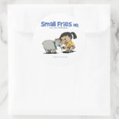 Small Fries HQ Junebugシールラウンド ラウンドシール (バッグ)