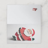 Small Fun Santa Card for Christmas Gifts  プレイスカード (外部開封)
