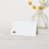 Small Fun Santa Card for Christmas Gifts  プレイスカード (裏面)