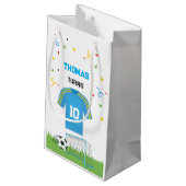 Small Gift Bag Soccer Sport Birthday スモールペーパーバッグ (裏面アングル)
