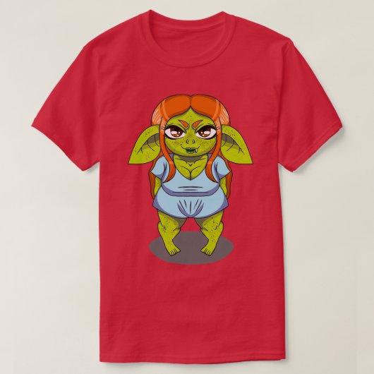 Small gobbo girl color tシャツ (デザイン正面)
