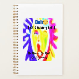 Small Gold Spiral DUH 😏Planner – Organize Boldly プランナー手帳