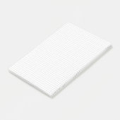 Small Graph Paper (Grids / Squares) Personalized ポストイット (アングル)