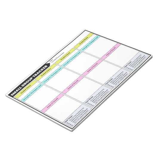 Small Group Tracker学生観測先生 ノートパッド (アングル)