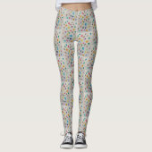 Small Hearts Tile Leggings  レギンス (正面)