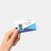 Small ID Card Identification Badge バッジ (手持ち)