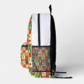 Small Imagesパターンデザイン プリントバックパック (右)