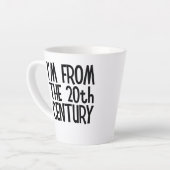 Small Latte Mug - I'm From The 20th Century カフェラテマグ (左アングル)