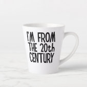 Small Latte Mug - I'm From The 20th Century カフェラテマグ (右)